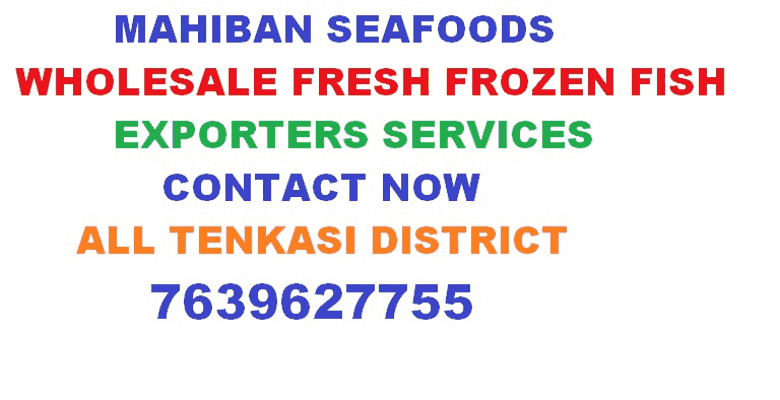 Frozen Fish Exporters in tenkasi